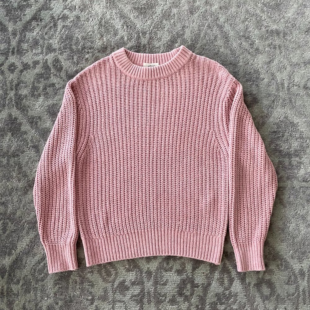 Aritzia Wilfred Salette Sweater - Rose Mauve